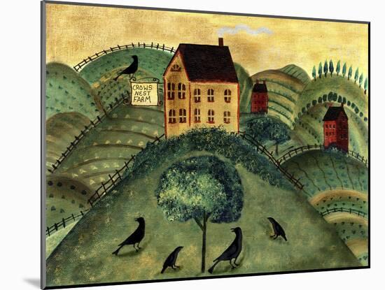 Crows Nest Farm-Cheryl Bartley-Mounted Giclee Print