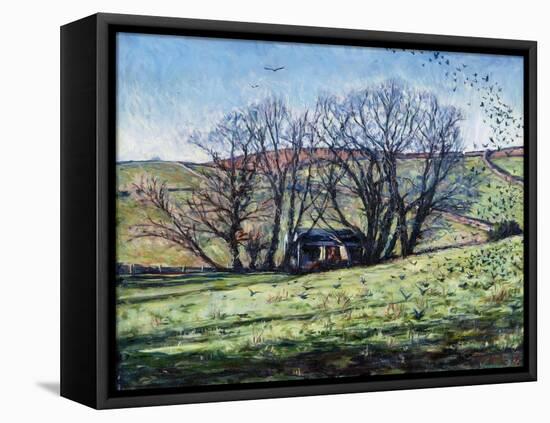 Crows Rising, 2009-Tilly Willis-Framed Premier Image Canvas