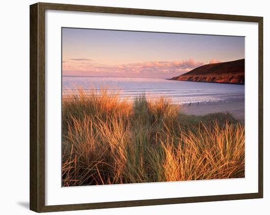 Croyde, North Devon coast, England-Peter Adams-Framed Photographic Print