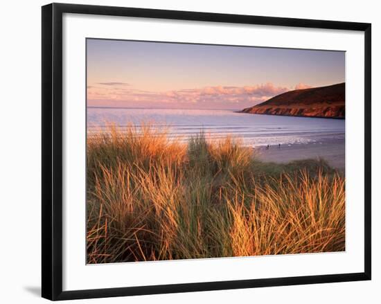 Croyde, North Devon coast, England-Peter Adams-Framed Photographic Print