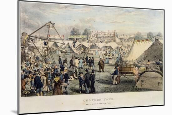 Croydon Fair, 1833-George Hawkins-Mounted Giclee Print