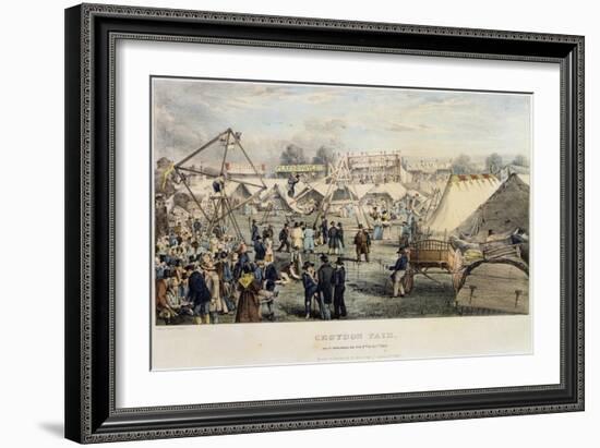 Croydon Fair, 1833-George Hawkins-Framed Giclee Print