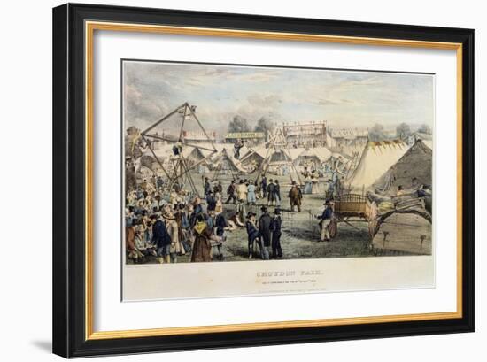 Croydon Fair, 1833-George Hawkins-Framed Giclee Print