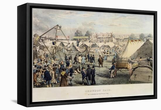 Croydon Fair, 1833-George Hawkins-Framed Premier Image Canvas