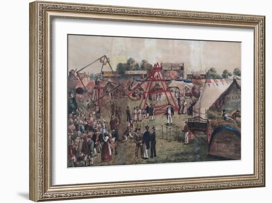 Croydon Fair, 1833-George Hawkins-Framed Giclee Print