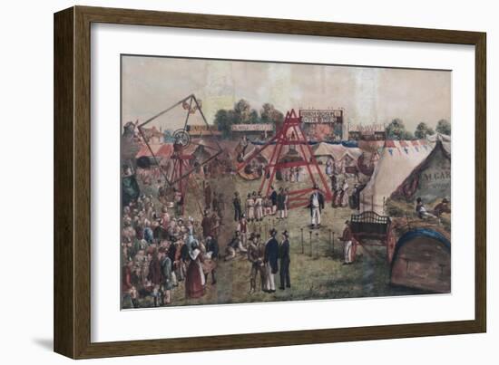 Croydon Fair, 1833-George Hawkins-Framed Giclee Print