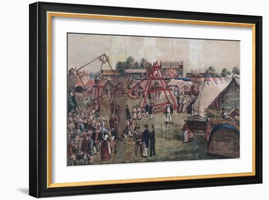 Croydon Fair, 1833-George Hawkins-Framed Giclee Print