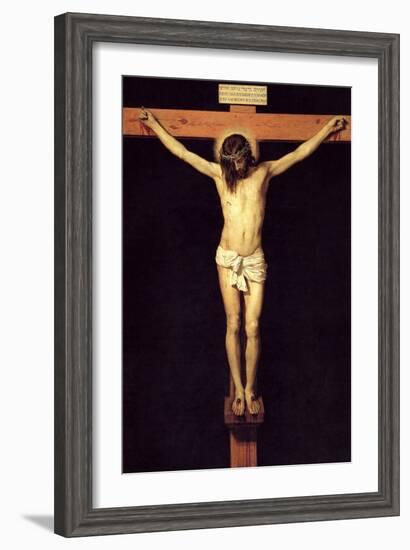 Crucified Christ-Diego Velazquez-Framed Art Print