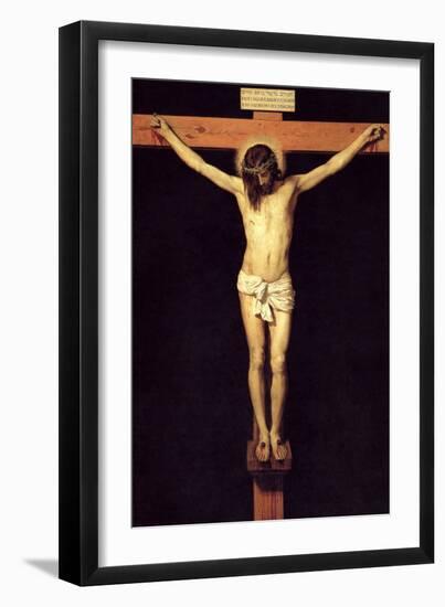 Crucified Christ-Diego Velazquez-Framed Art Print