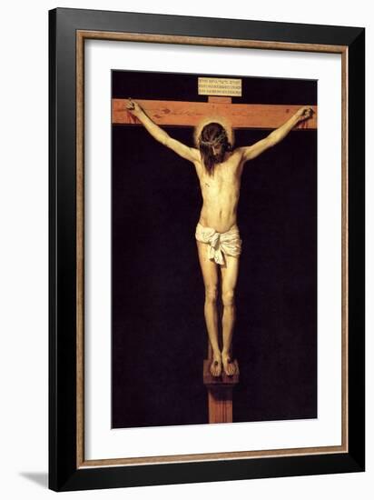 Crucified Christ-Diego Velazquez-Framed Art Print