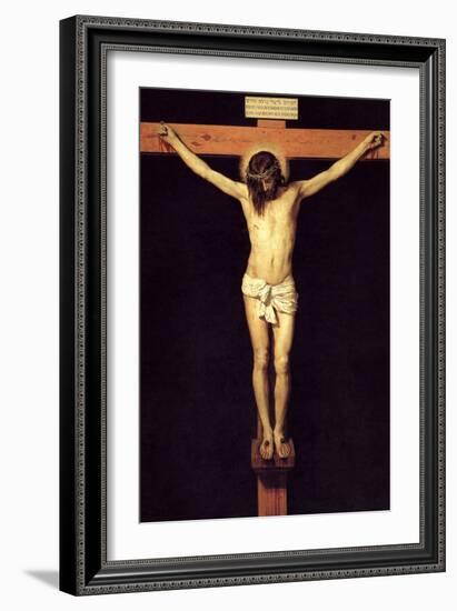 Crucified Christ-Diego Velazquez-Framed Art Print