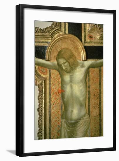 Crucifix, Detail of Christ, 1317-null-Framed Giclee Print