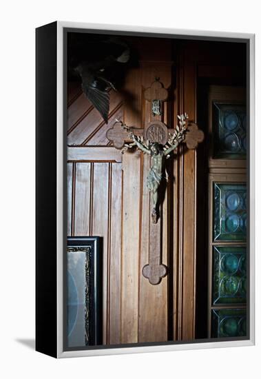 Crucifix-Nathan Wright-Framed Premier Image Canvas