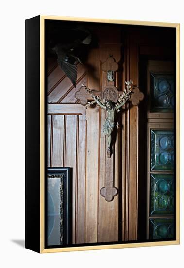 Crucifix-Nathan Wright-Framed Premier Image Canvas