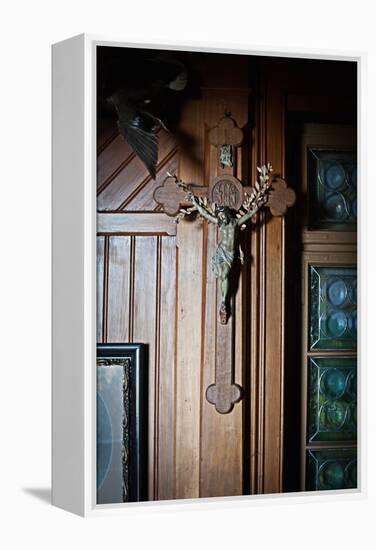 Crucifix-Nathan Wright-Framed Premier Image Canvas