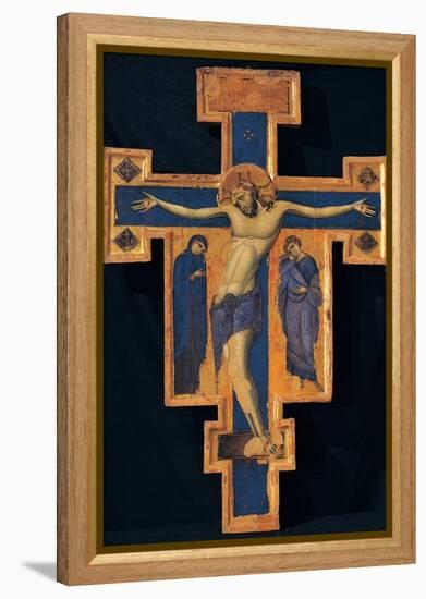 Crucifix-Master of the Blue Crosses-Framed Stretched Canvas