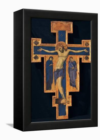 Crucifix-Master of the Blue Crosses-Framed Stretched Canvas