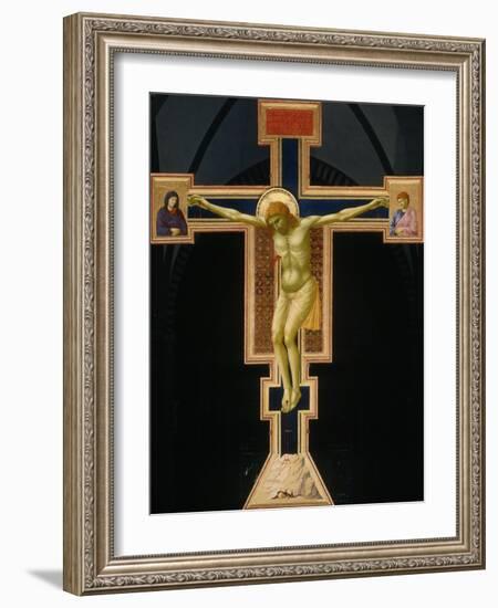 Crucifix-Giotto di Bondone-Framed Giclee Print