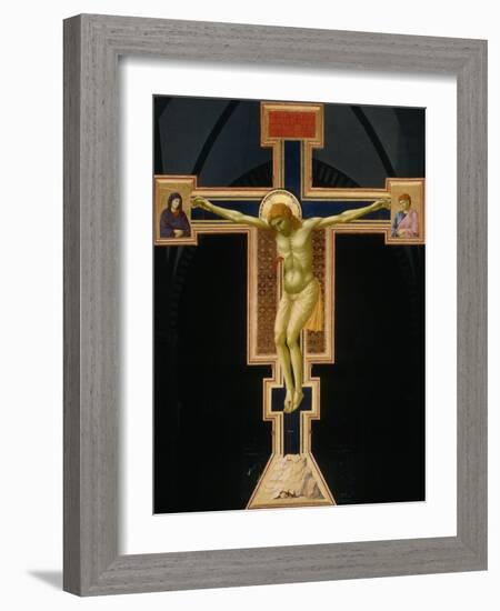 Crucifix-Giotto di Bondone-Framed Giclee Print