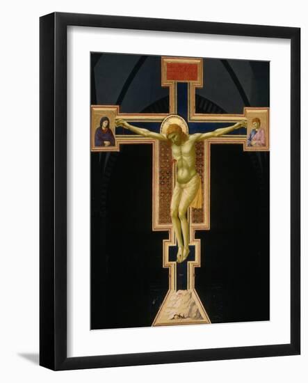 Crucifix-Giotto di Bondone-Framed Giclee Print