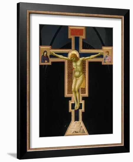 Crucifix-Giotto di Bondone-Framed Giclee Print