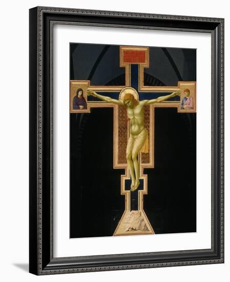 Crucifix-Giotto di Bondone-Framed Giclee Print