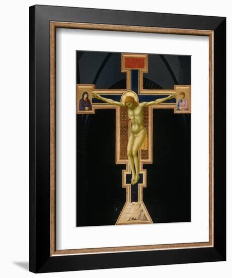 Crucifix-Giotto di Bondone-Framed Giclee Print