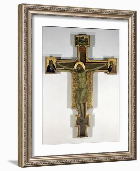 Crucifix-Giotto di Bondone-Framed Giclee Print