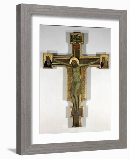 Crucifix-Giotto di Bondone-Framed Giclee Print