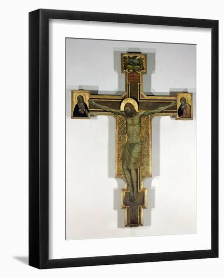 Crucifix-Giotto di Bondone-Framed Giclee Print