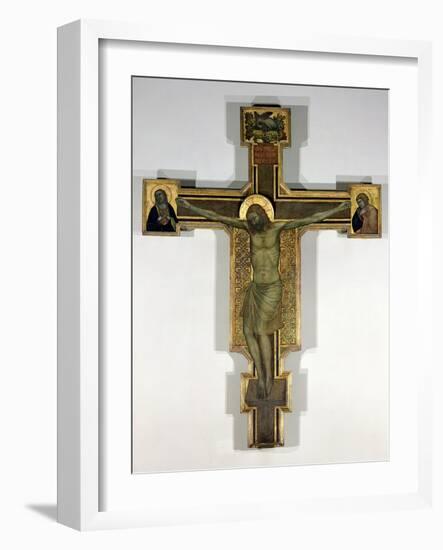 Crucifix-Giotto di Bondone-Framed Giclee Print