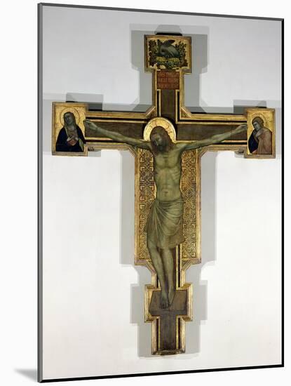 Crucifix-Giotto di Bondone-Mounted Giclee Print