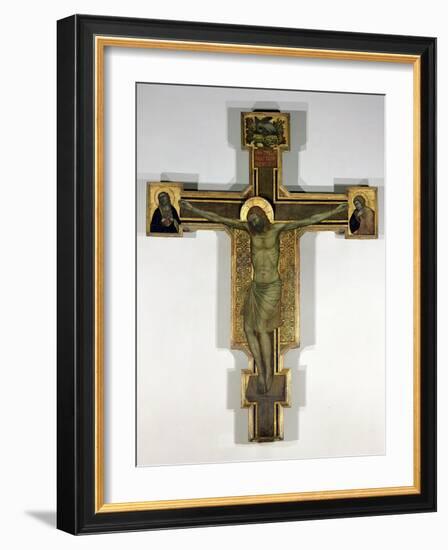 Crucifix-Giotto di Bondone-Framed Giclee Print