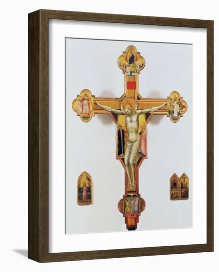 Crucifix-Bernardo Daddi-Framed Giclee Print