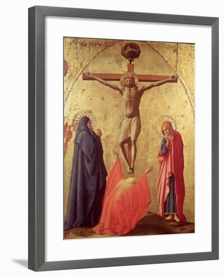 Crucifixion, 1426-Tommaso Masaccio-Framed Giclee Print