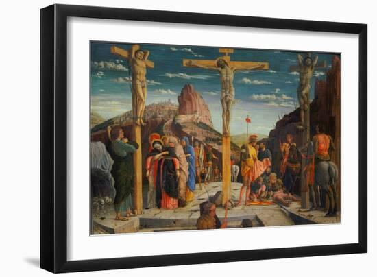 Crucifixion, 1557-60-Andrea Mantegna-Framed Giclee Print