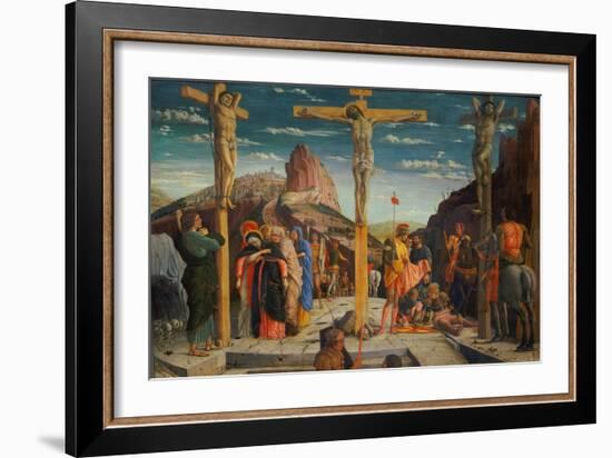 Crucifixion, 1557-60-Andrea Mantegna-Framed Giclee Print