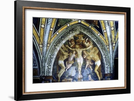 Crucifixion, 16th Century-Gaudenzio Ferrari-Framed Giclee Print