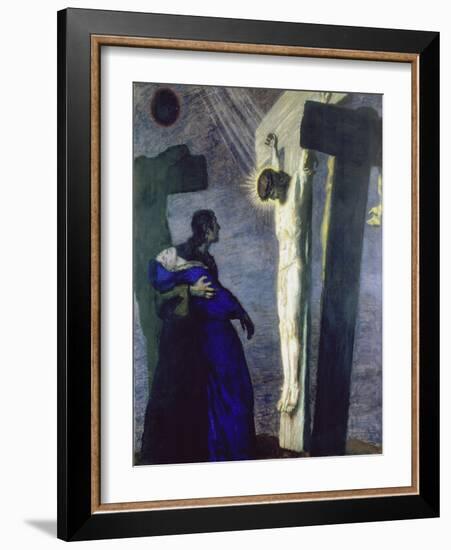 Crucifixion, 1913-Franz von Stuck-Framed Giclee Print