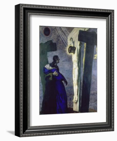 Crucifixion, 1913-Franz von Stuck-Framed Giclee Print