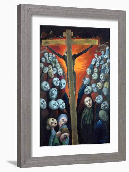 Crucifixion, 1998-Dinah Roe Kendall-Framed Giclee Print