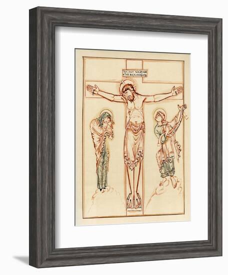 Crucifixion, 980-1000 AD-null-Framed Giclee Print