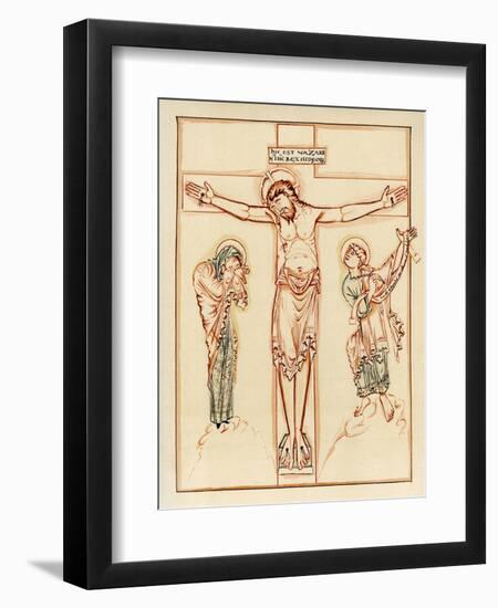 Crucifixion, 980-1000 AD-null-Framed Giclee Print