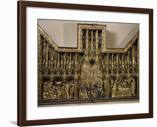 Crucifixion Altarpiece-null-Framed Giclee Print