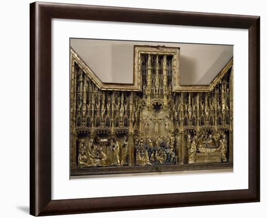 Crucifixion Altarpiece-null-Framed Giclee Print