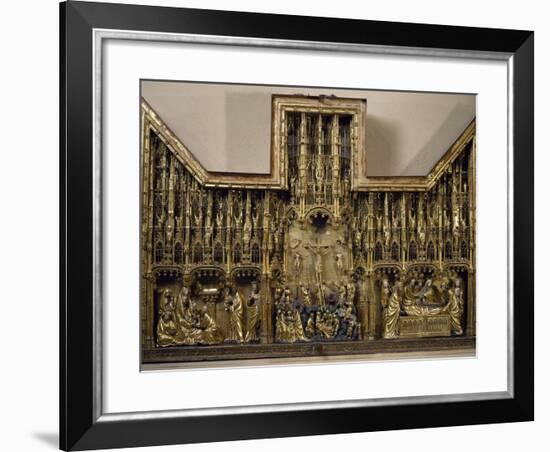 Crucifixion Altarpiece-null-Framed Giclee Print