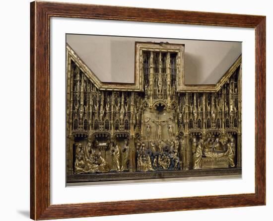 Crucifixion Altarpiece-null-Framed Giclee Print