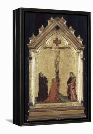 Crucifixion avec Madeleine, la Vierge et saint Jean-null-Framed Premier Image Canvas