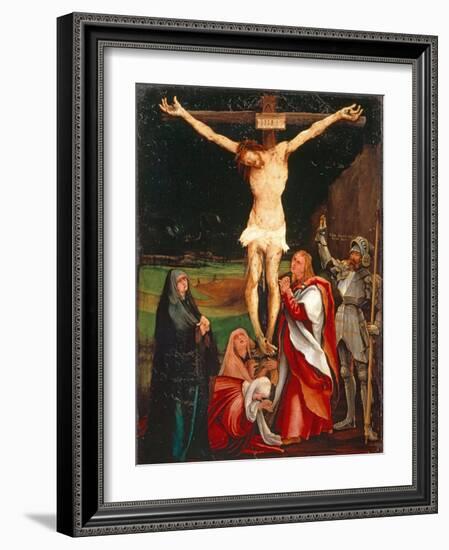 Crucifixion, C.1515-Matthias Grunewald-Framed Giclee Print