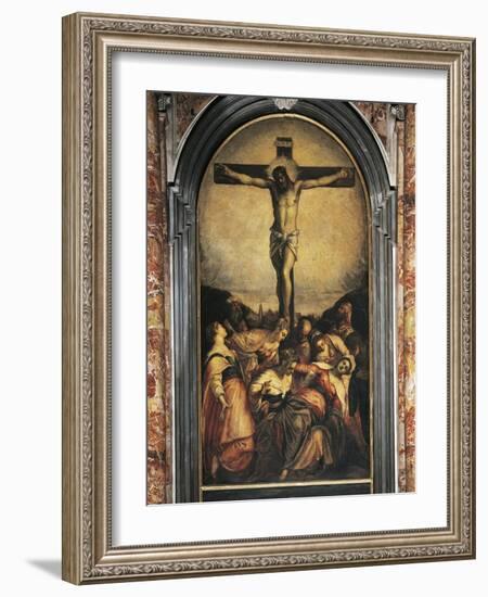 Crucifixion, c.1565-Jacopo Robusti Tintoretto-Framed Giclee Print